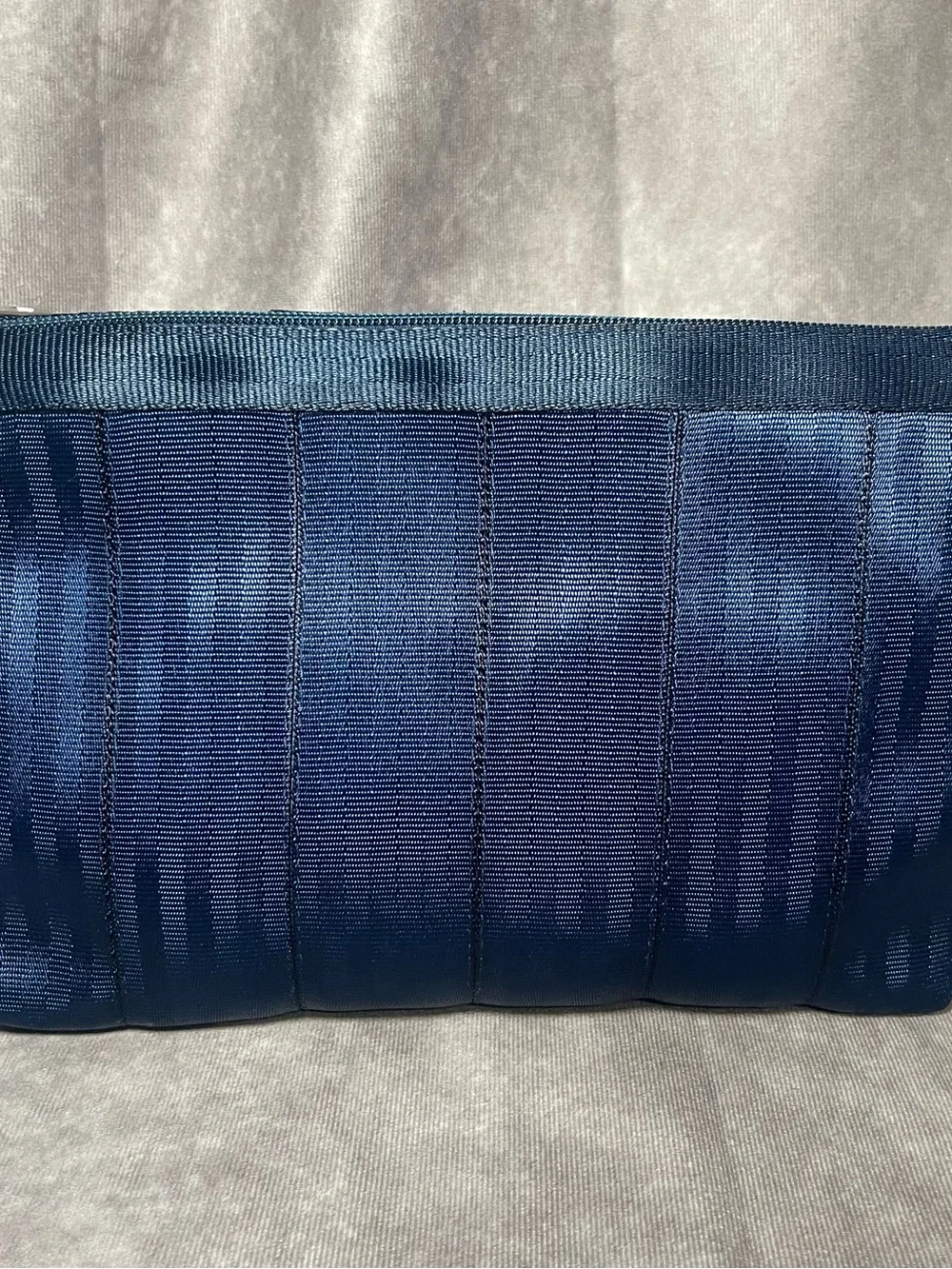 Harvey’s Seatbelt SLV Indigo Blue Bow Clutch Rootbeer Liner OG Hardware CNC